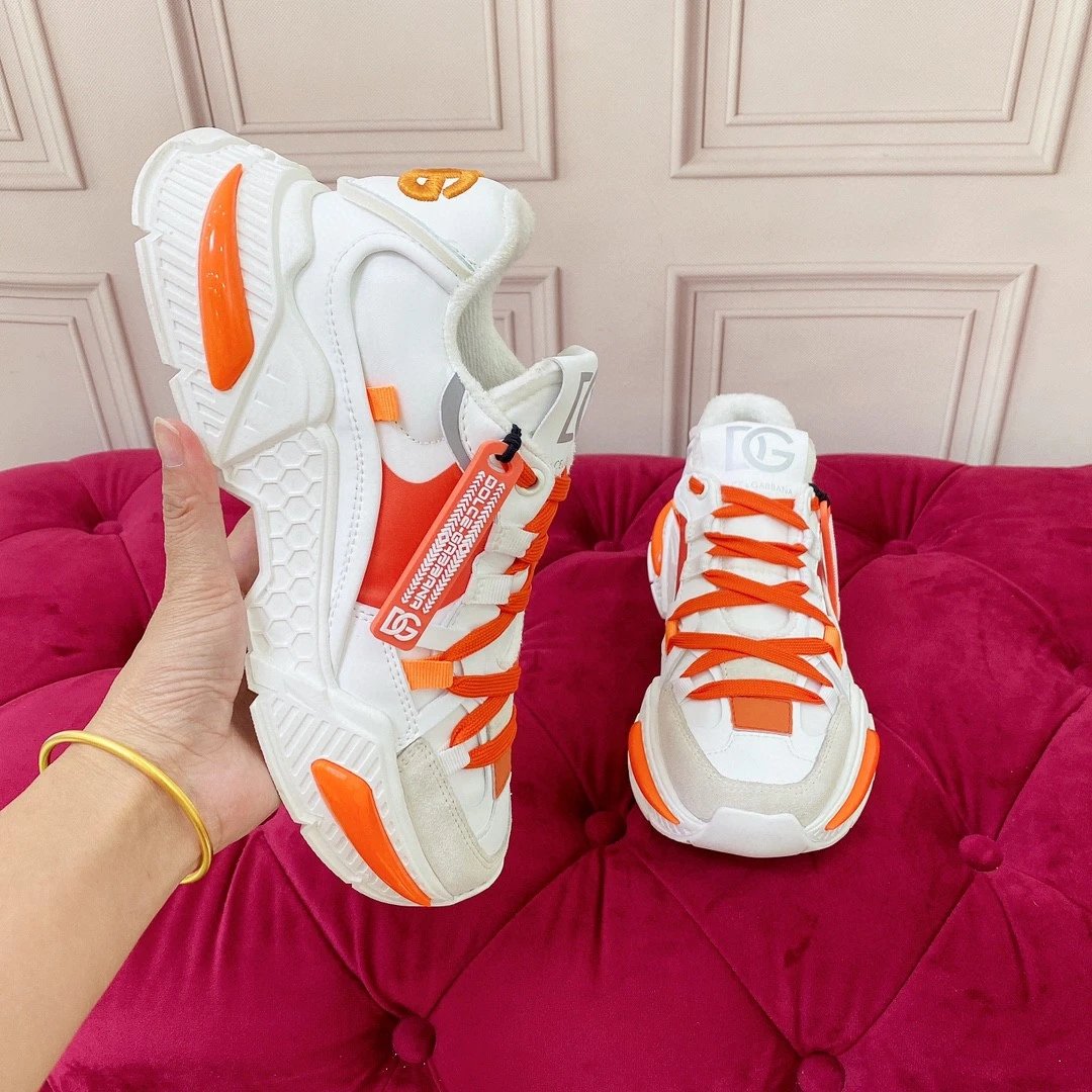 Dolce & Gabbana Sneakers Chunky mesh — Orange