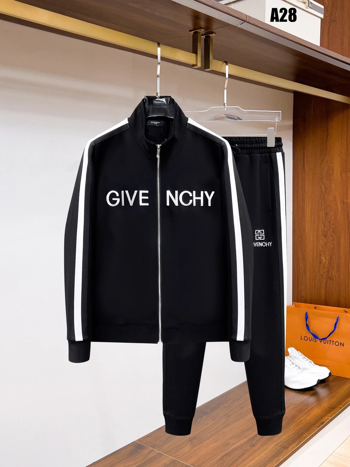 Loewe Matching Sets Zip-Up Track Jacket and Joggers Set image 10