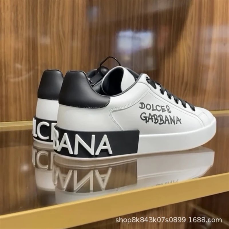 Dolce & Gabbana Sneakers Low-Top Lace-Up Logo image 5