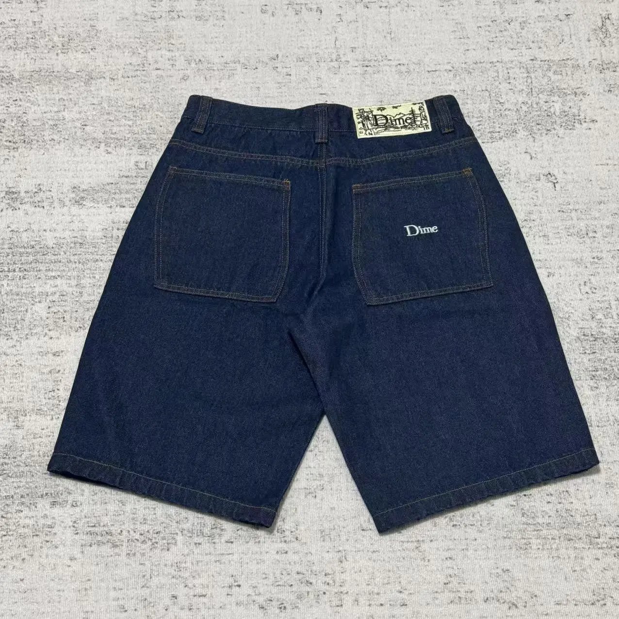 Dime Jeans Loose-fit with embroidered logo — 8306