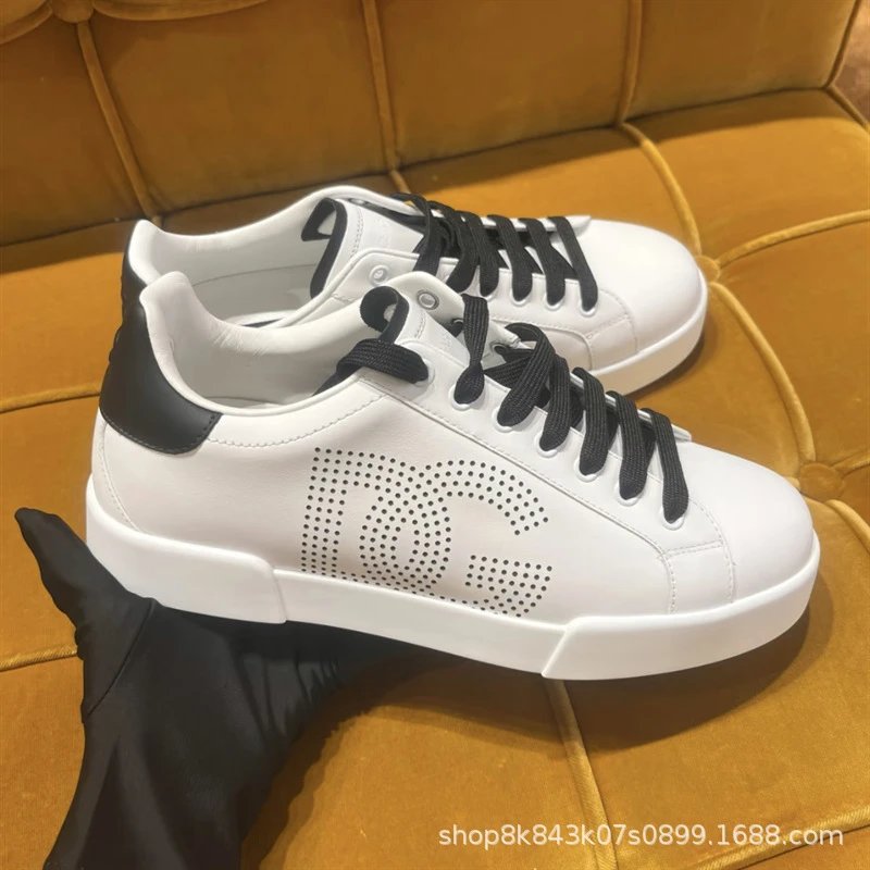 Dolce & Gabbana Sneakers Low-Top Lace-Up Logo — 8