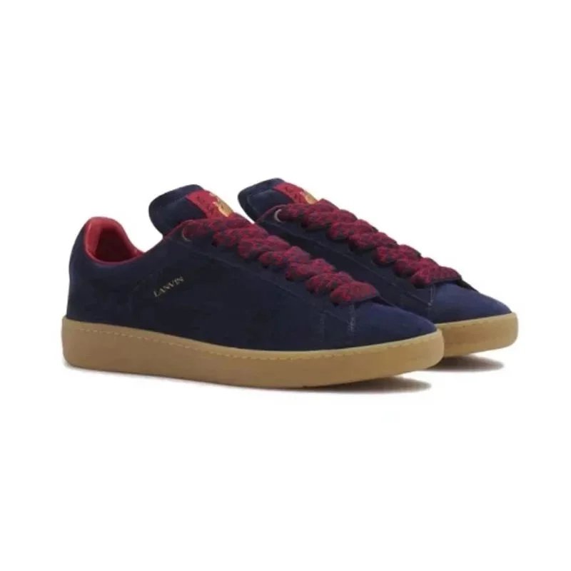 Lanvin Sneakers Curb — lite Navy Blue