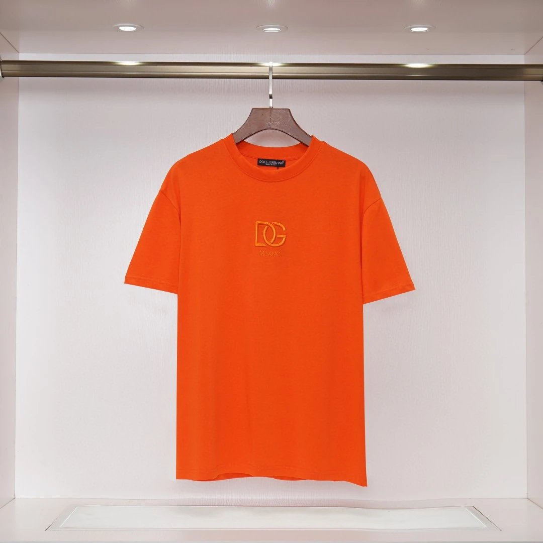 Dolce & Gabbana Multiple graphic T-shirt designs — 2010 Orange