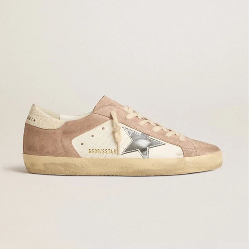 Golden Goose Sneakers Super-Star Star Appliqué — 4【Customized items are non-refundable and non-exchangeable.】