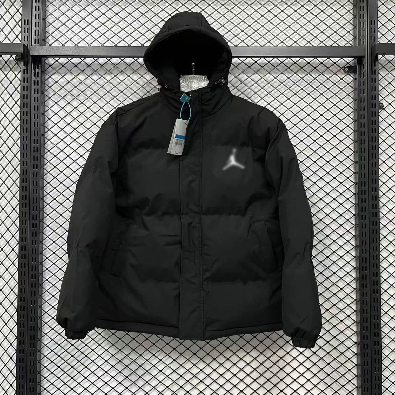 Qiaodan Black Cotton Jacket