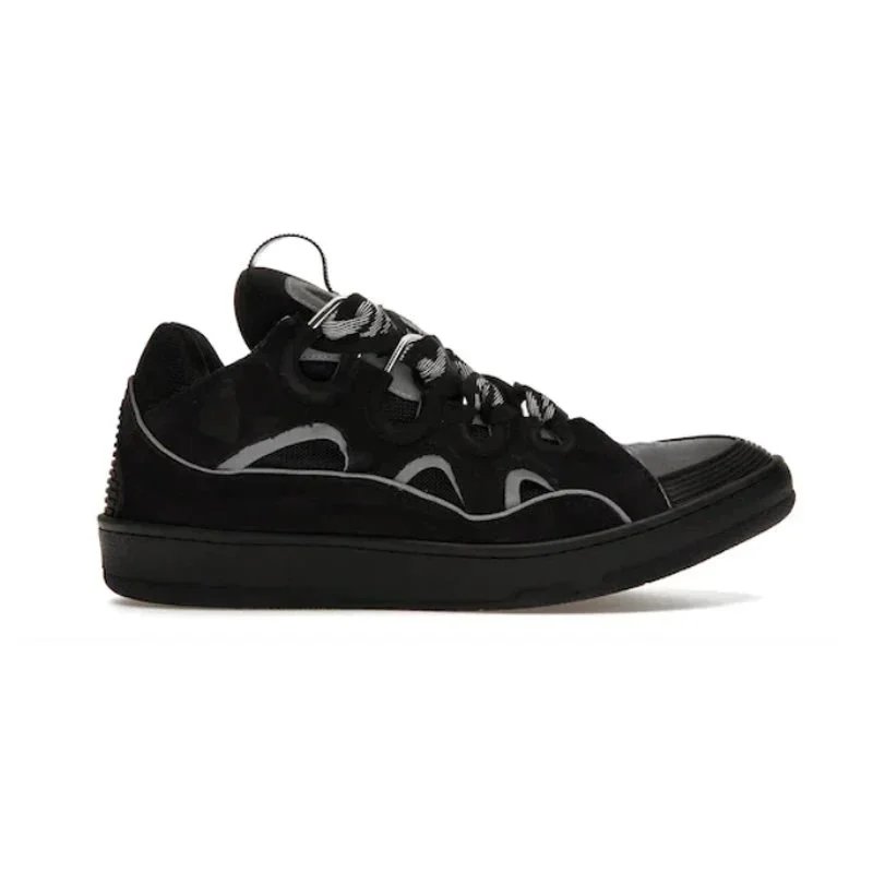 Lanvin Sneakers Curb — Black Grey