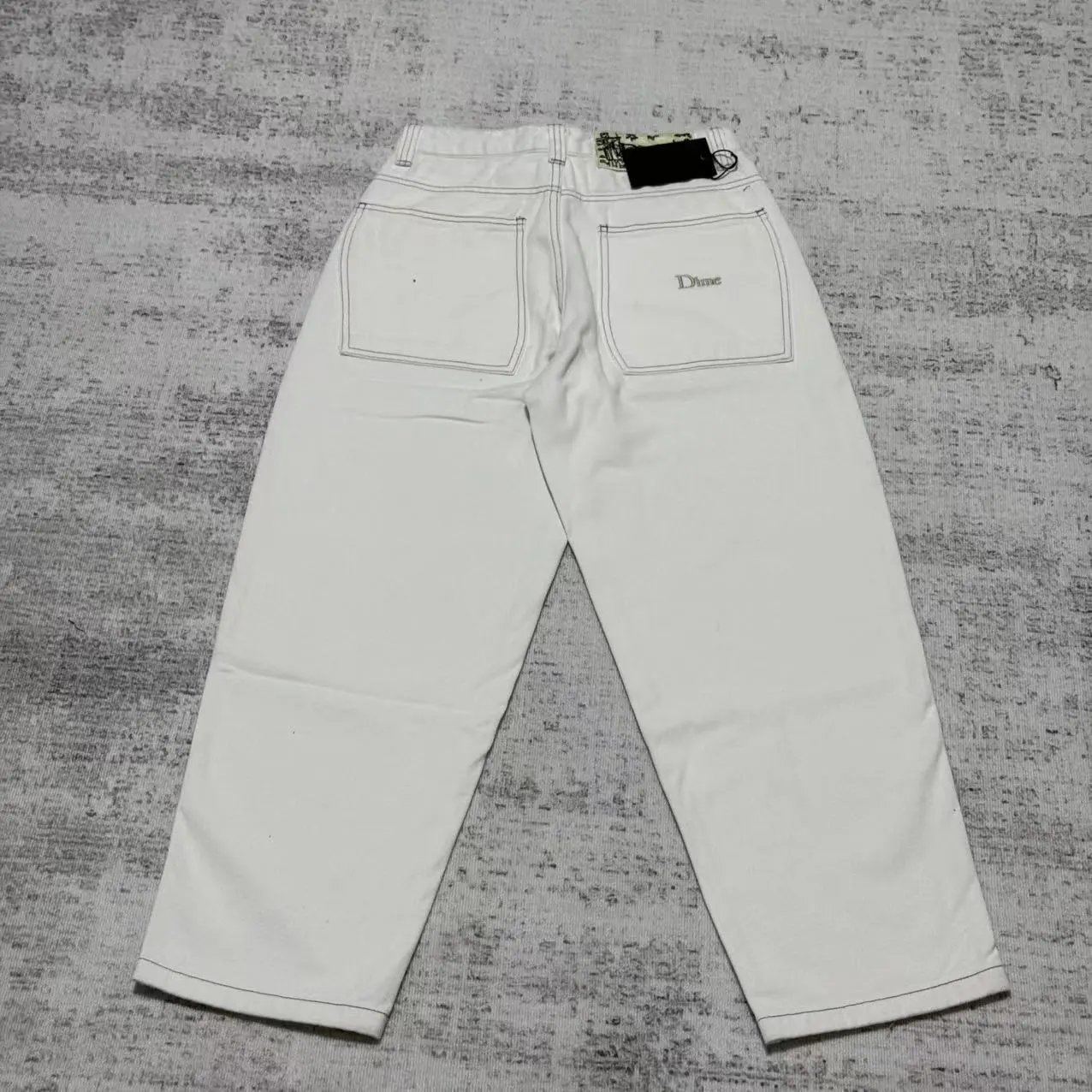 Dime Jeans Loose-fit with embroidered logo image 5