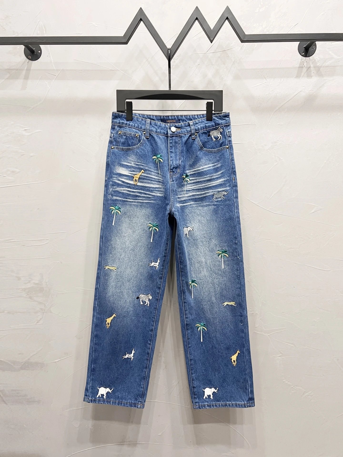 Louis Vuitton Mixed apparel listing: joggers, zip hoodie and embossed denim jackets — M1701