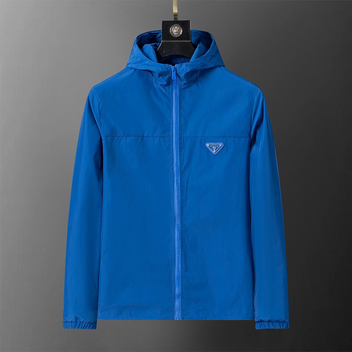 Louis Vuitton Jackets Hooded Zip-Up Jacket — 56007 Color Blue