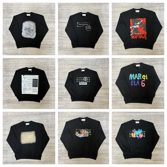 CL03 - High-Quality Embroidered Letter Long-Sleeve Crewneck Sweater - Whatsapp +86 182 5902 4114