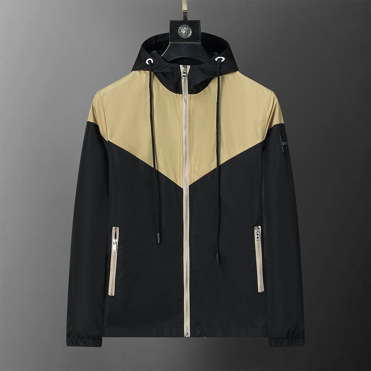 Louis Vuitton Jackets Hooded Zip-Up Jacket — 55022 black