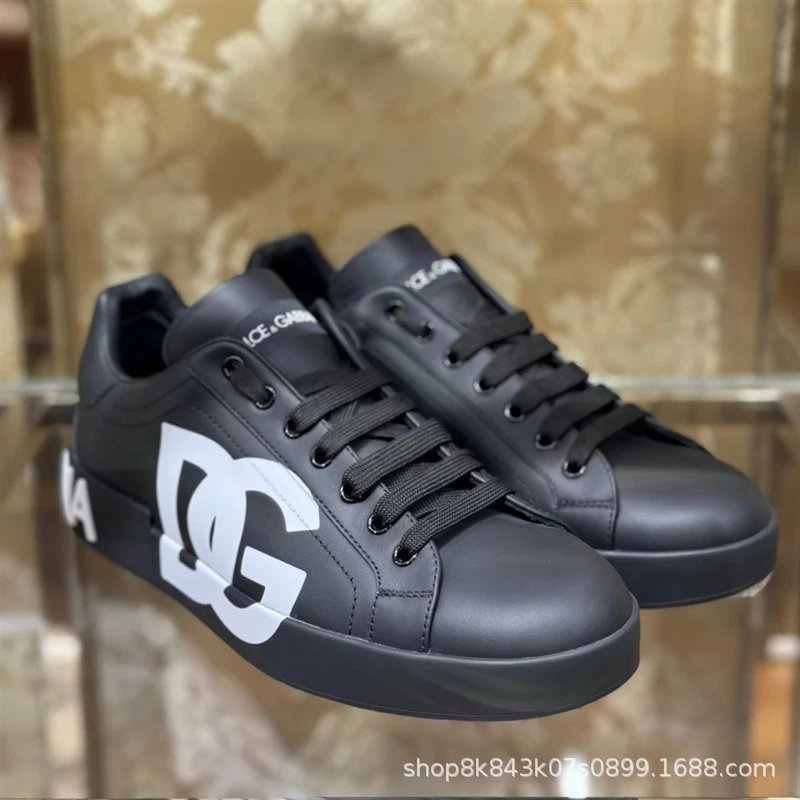 Dolce & Gabbana Sneakers Low-Top Lace-Up Logo — 20