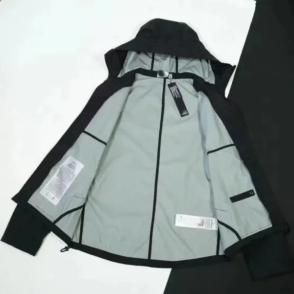 Stone Island Shadow Project Base Gomma To Jacket Black Outerwear - 10