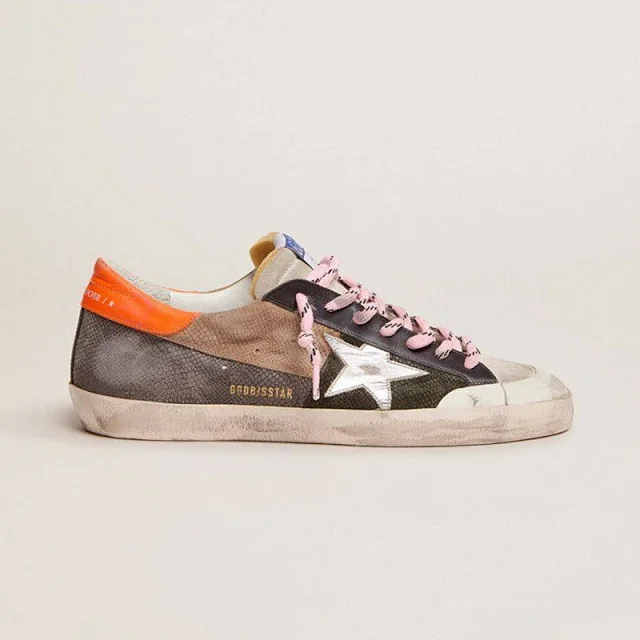 Golden Goose Sneakers Super-Star Star Appliqué product detail image 7