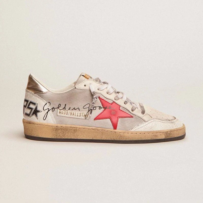 Golden Goose Sneakers Super-Star Star Appliqué — 9【Customized items are non-refundable and non-exchangeable.】