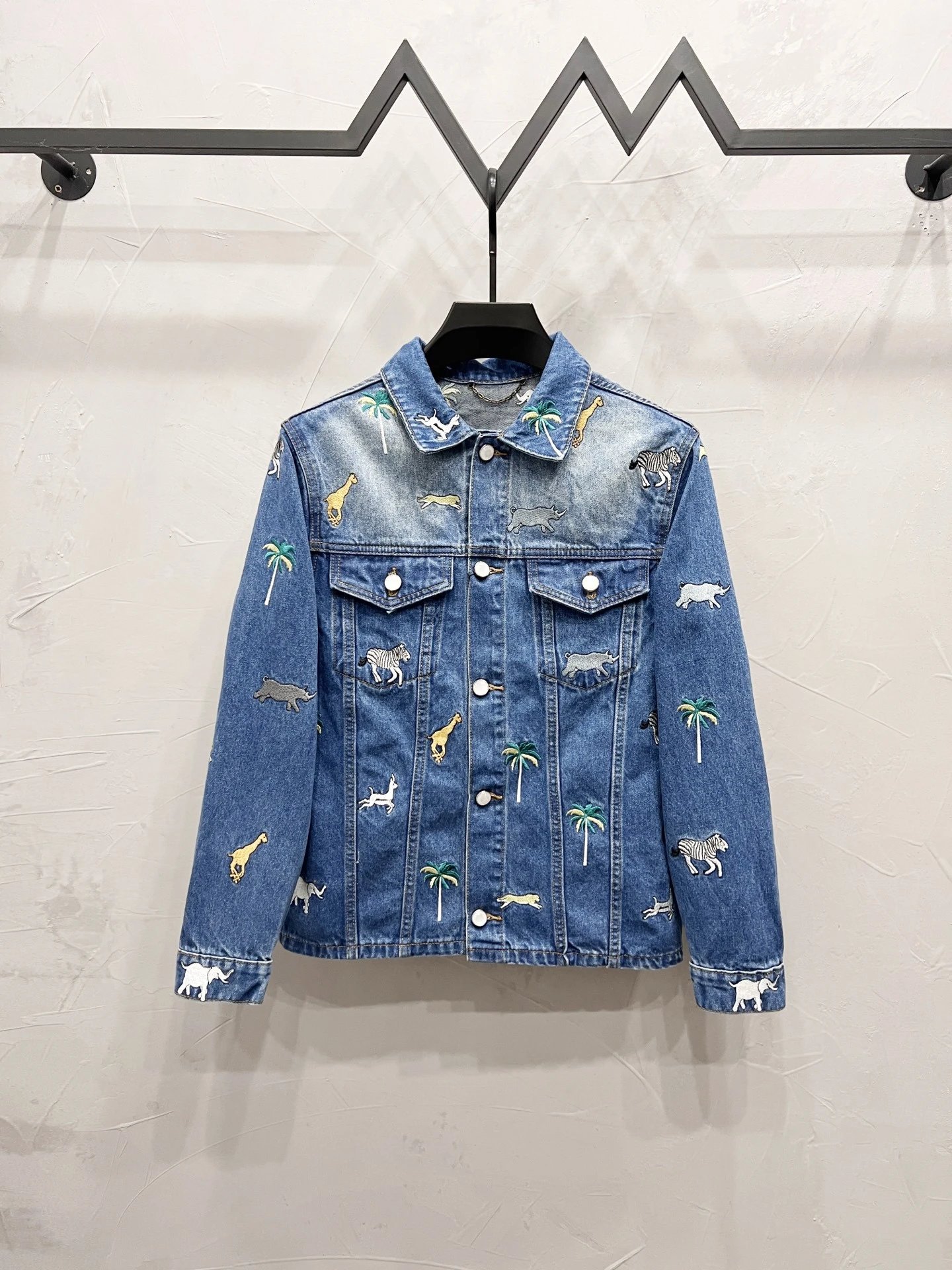 Louis Vuitton Mixed apparel listing: joggers, zip hoodie and embossed denim jackets — M1700