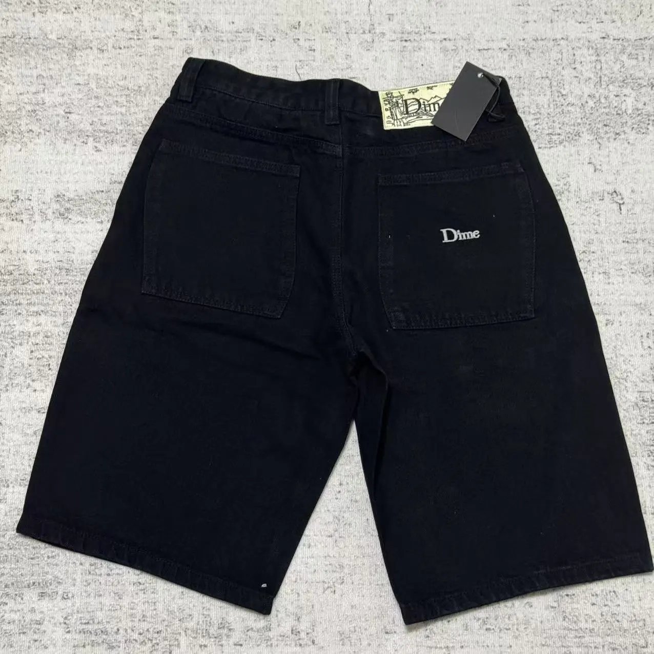 Dime Jeans Loose-fit with embroidered logo — 8304