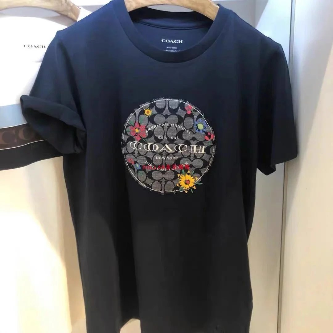 Coach T-Shirts Short-Sleeve Graphic Crewneck image 4