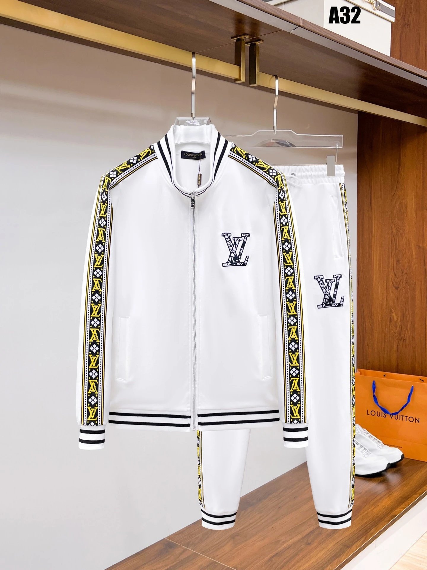 Loewe Matching Sets Zip-Up Track Jacket and Joggers Set image 7