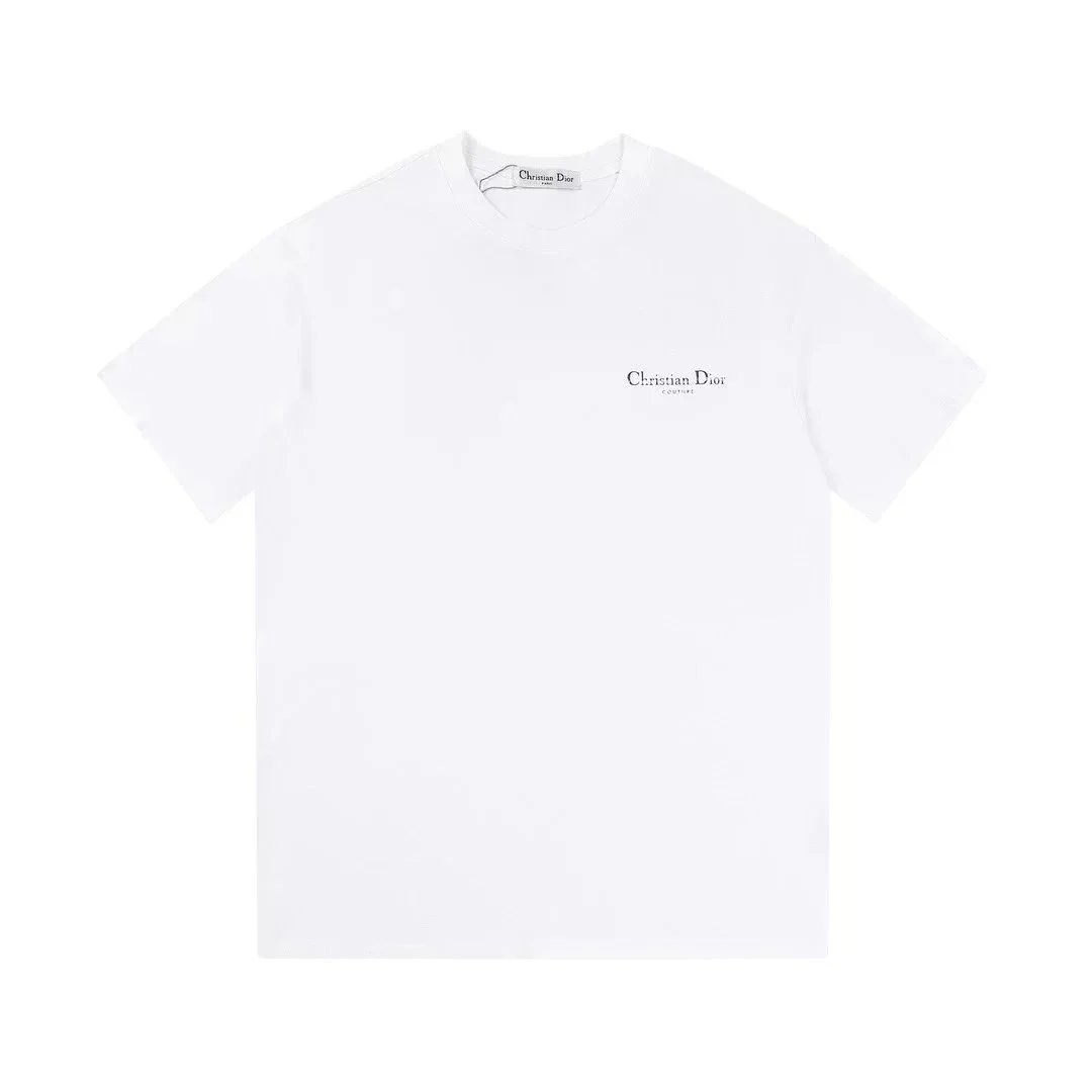 Dior T-Shirts Short-Sleeve Logo T-Shirt image 12