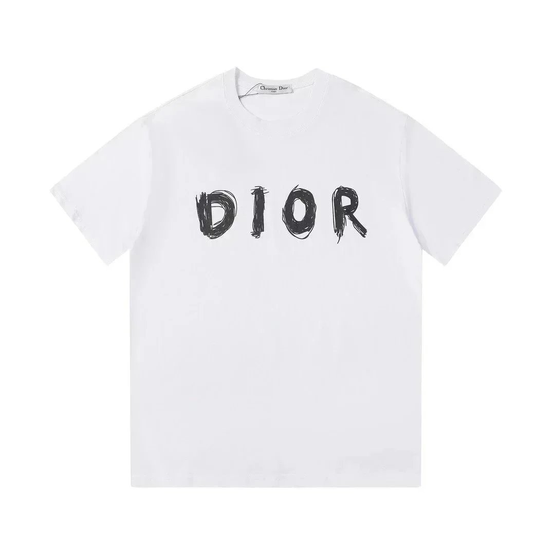Dior T-Shirts Short-Sleeve Logo T-Shirt — 18