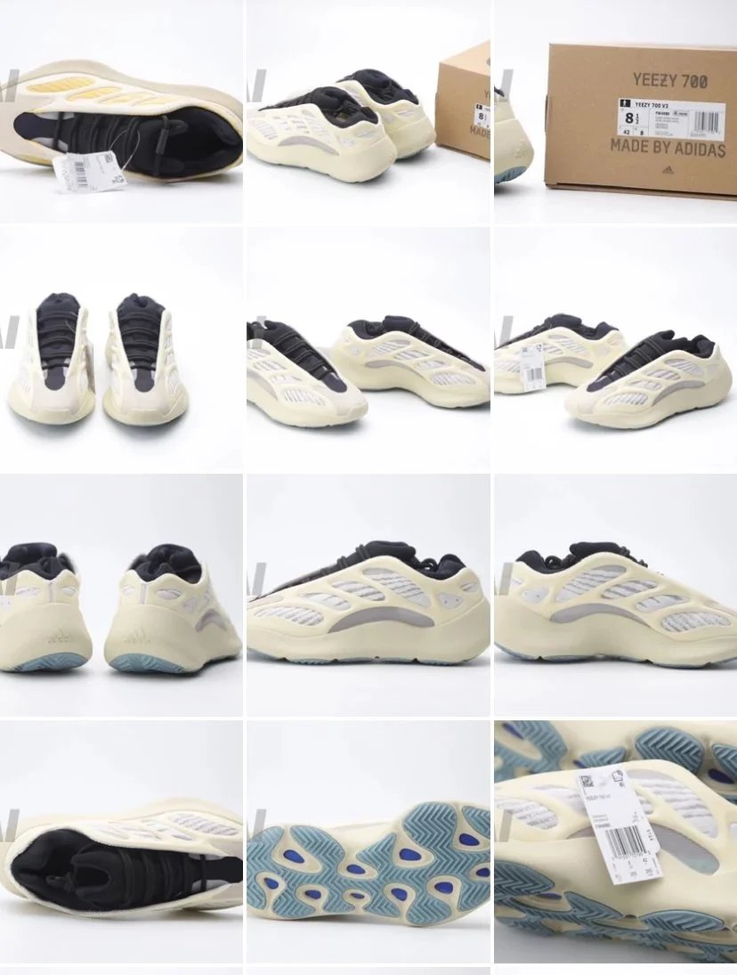 Adidas Yeezy 450 'Cloud White' Sneakers - 4