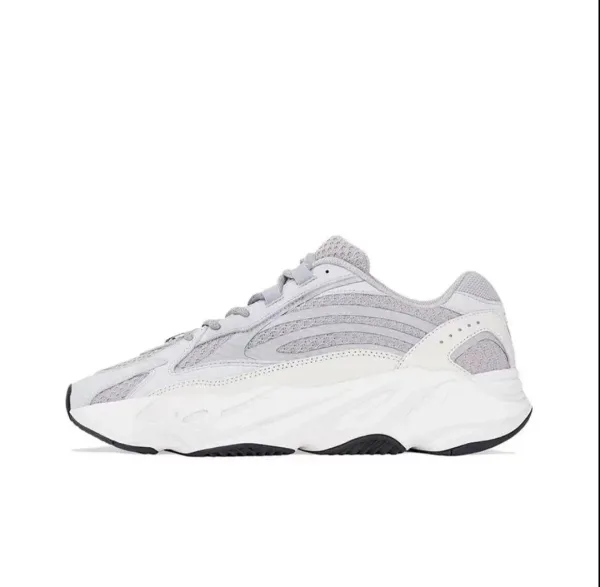 Adidas Yeezy 700 V3 White Gray Sneakers - 1
