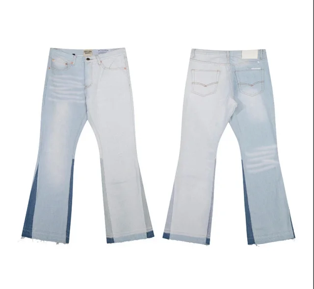 Gallery Dept. Jeans Flared with distressed and patchwork designs product detail image 4