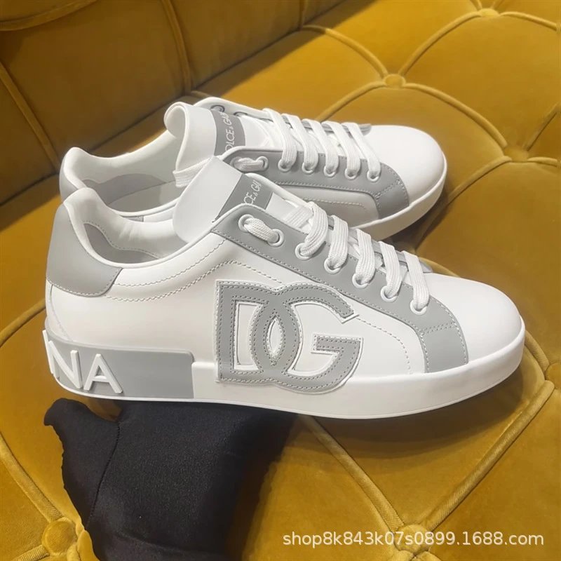 Dolce & Gabbana Sneakers Low-Top Lace-Up Logo — 3