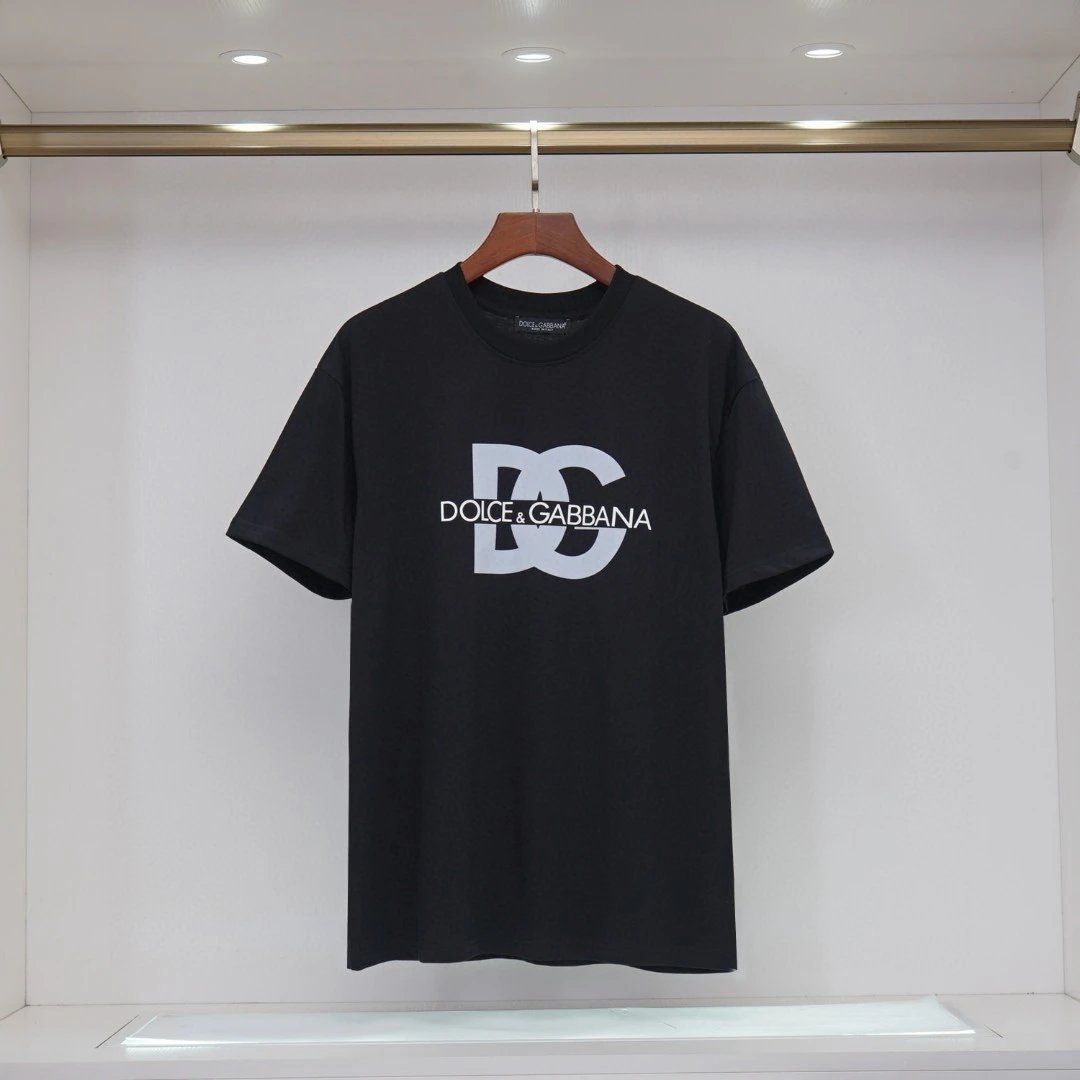 Dolce & Gabbana Multiple graphic T-shirt designs — 2071 Black