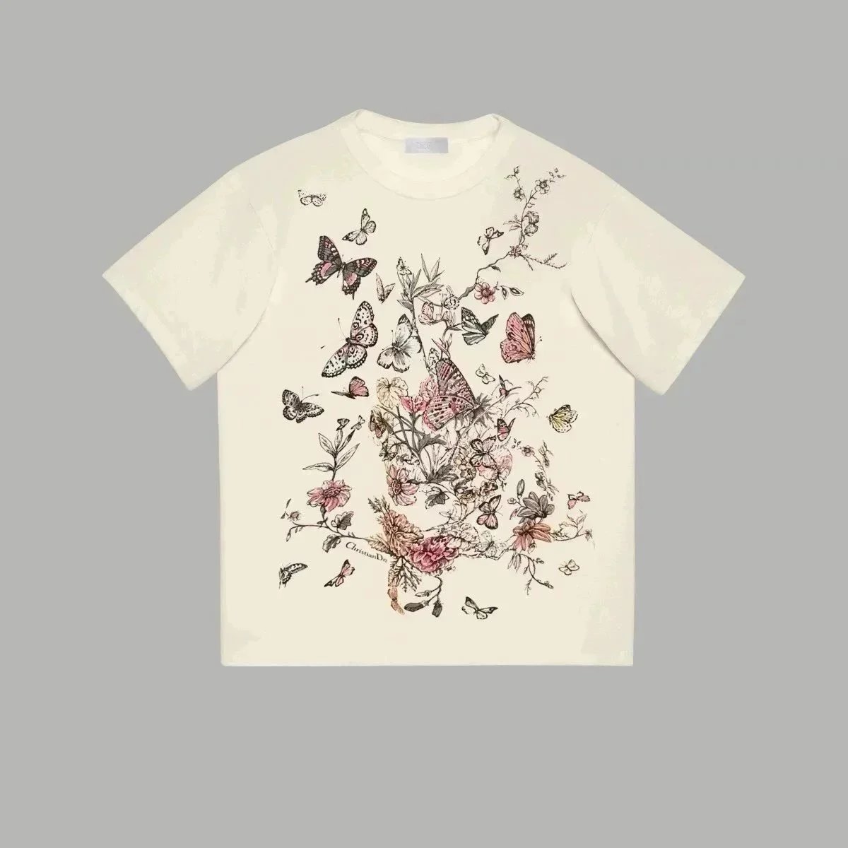Dior T-Shirts Short-Sleeve Logo T-Shirt image 9