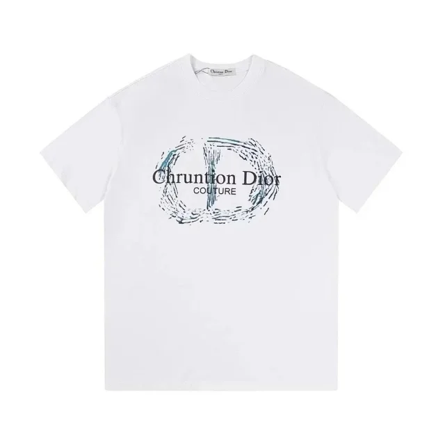 Dior T-Shirts Short-Sleeve Logo T-Shirt product detail image 10