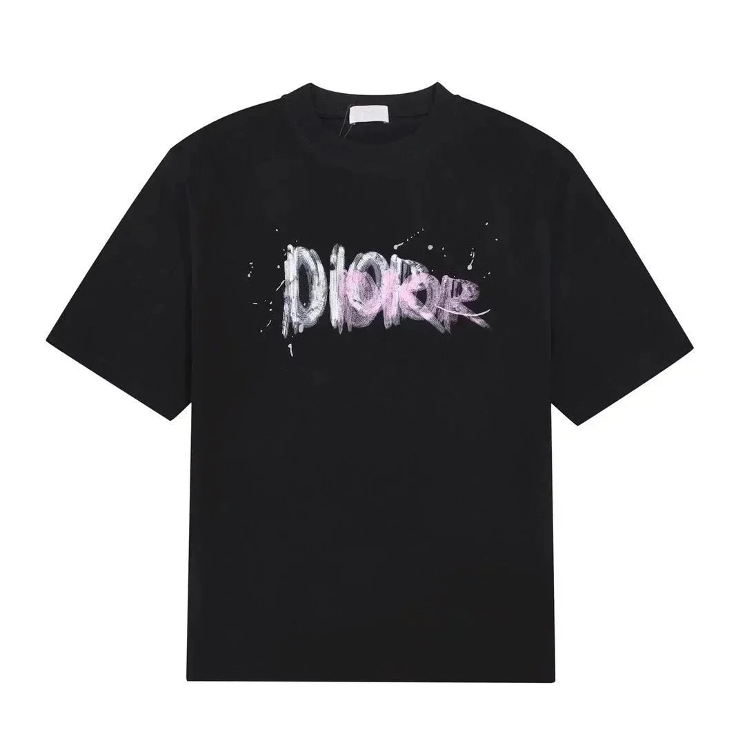 Dior T-Shirts Short-Sleeve Logo T-Shirt — 24