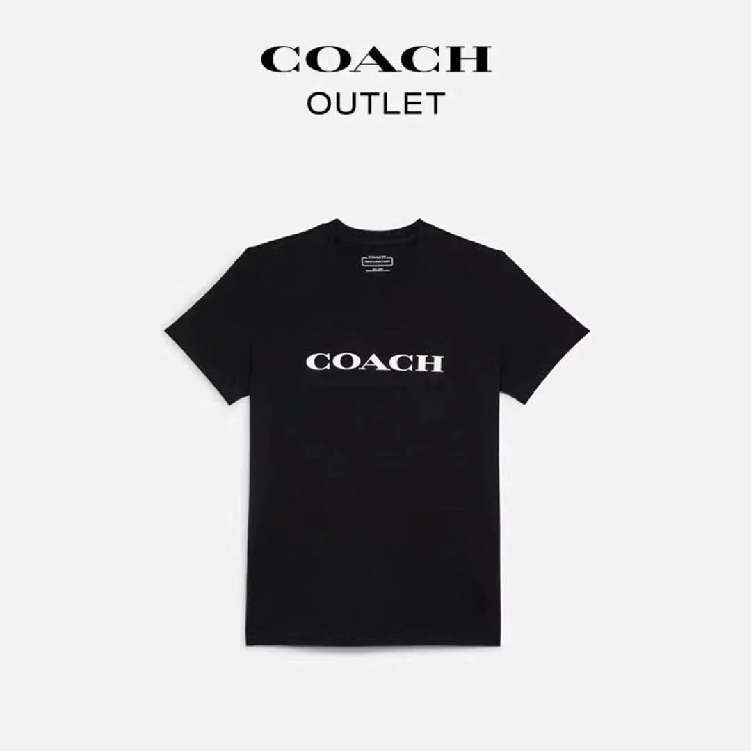 Coach T-Shirts Short-Sleeve Graphic Crewneck — 14