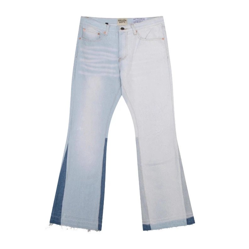 Gallery Dept. Jeans Flared with distressed and patchwork designs image 2
