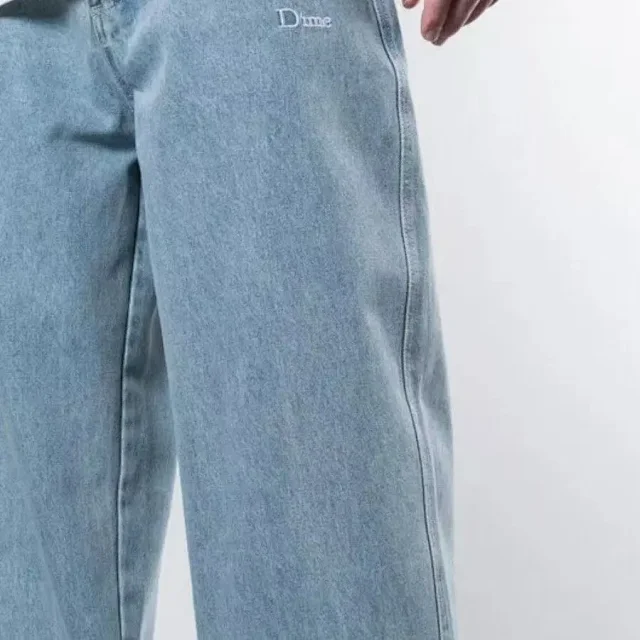 Dime Jeans Loose-fit with embroidered logo product detail image 8