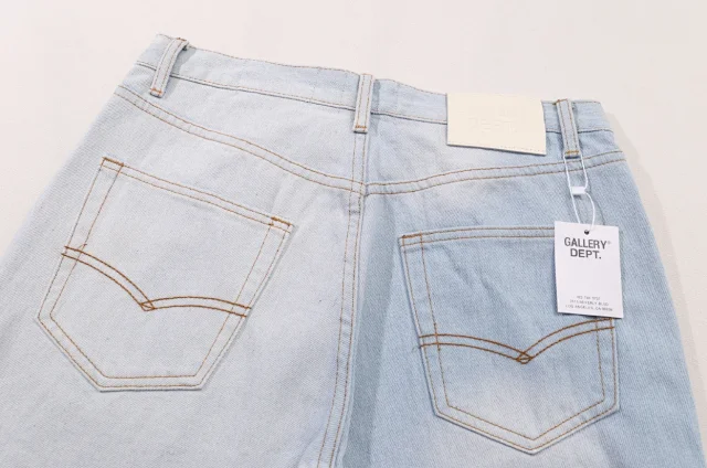 Gallery Dept. Jeans Flared with distressed and patchwork designs product detail image 12