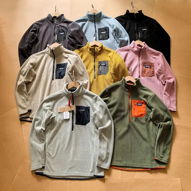 Patagonia Hoodies & Sweatshirts Quarter-Zip Fleece Pullover with Chest Pocket product detail image 1