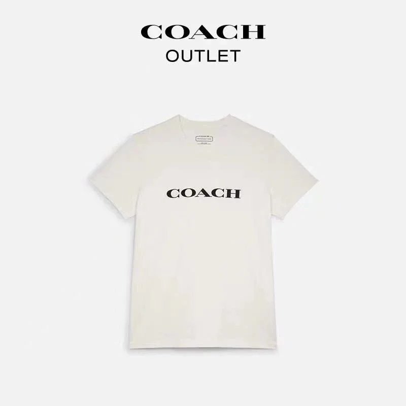 Coach T-Shirts Short-Sleeve Graphic Crewneck — 13