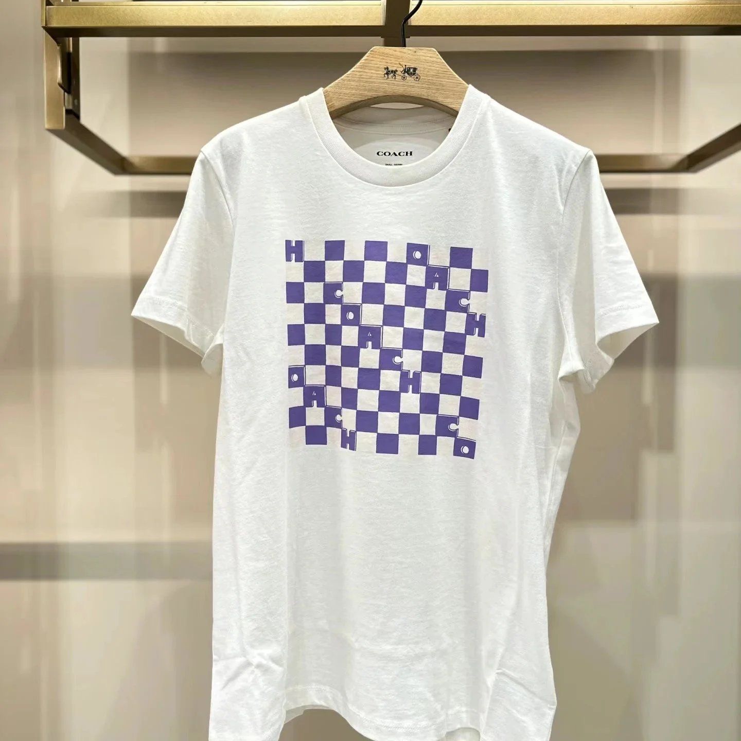 Coach T-Shirts Short-Sleeve Graphic Crewneck — 26