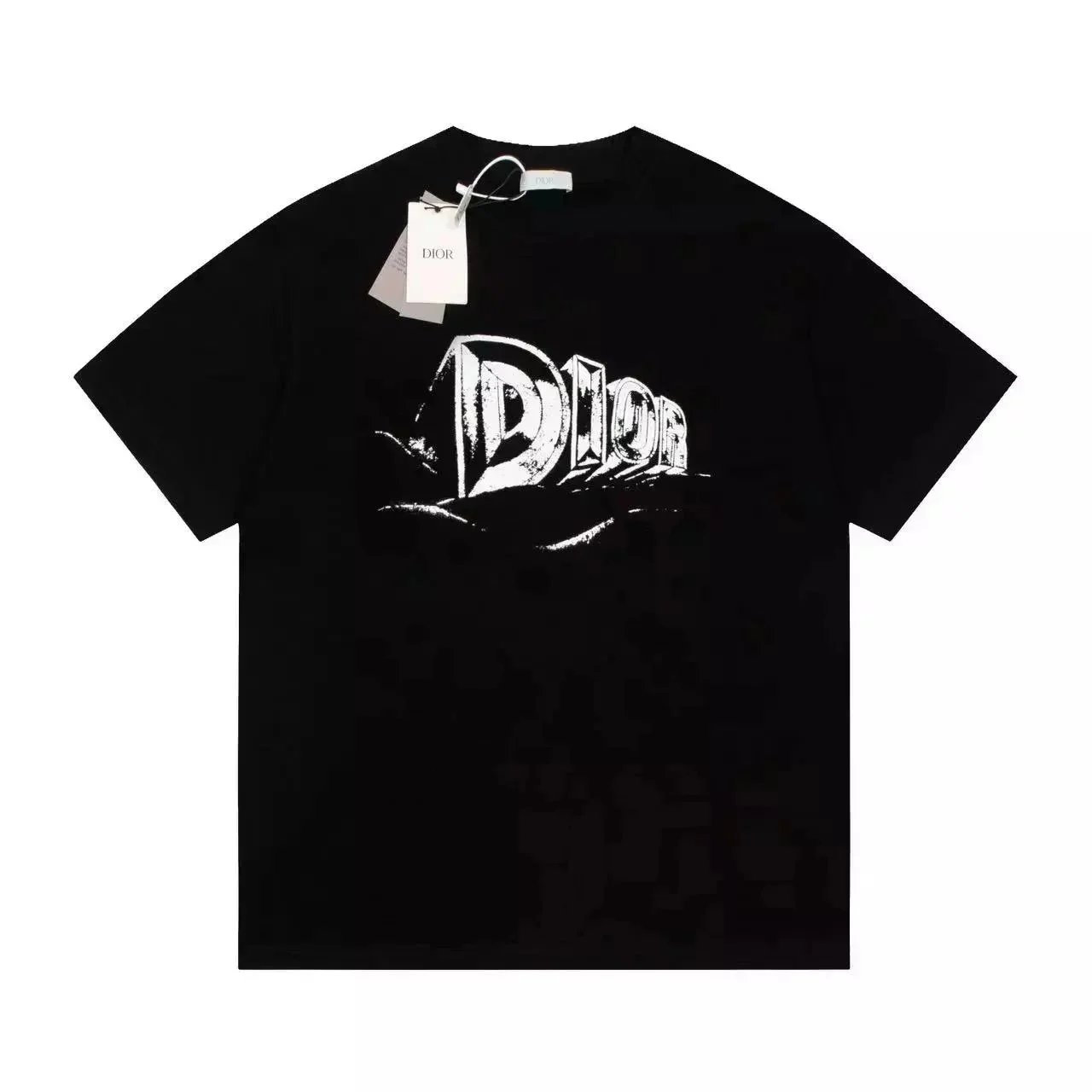 Dior T-Shirts Short-Sleeve Logo T-Shirt — 32