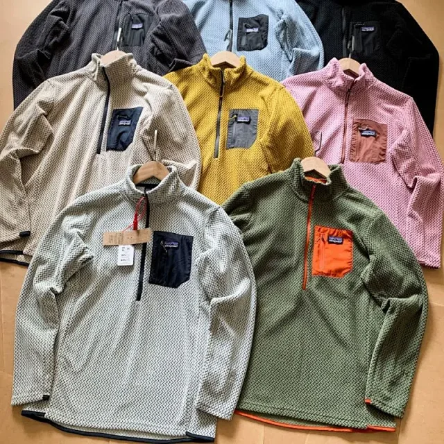 Patagonia Hoodies & Sweatshirts Quarter-Zip Fleece Pullover with Chest Pocket product detail image 11