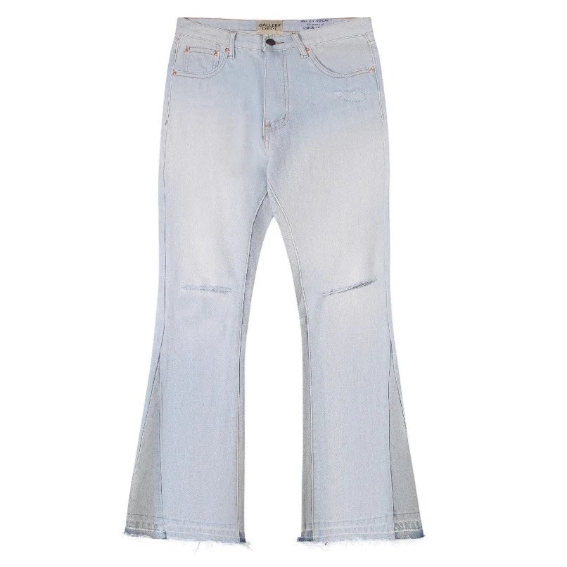 Gallery Dept. Jeans Flared with distressed and patchwork designs image 3