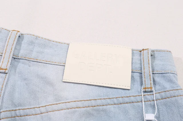Gallery Dept. Jeans Flared with distressed and patchwork designs product detail image 13