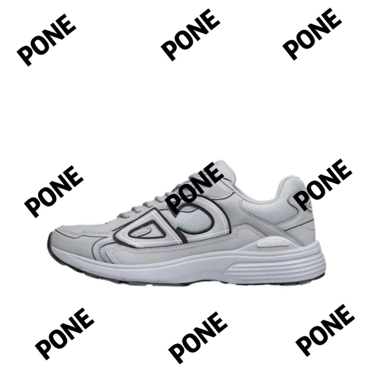 Grey & White