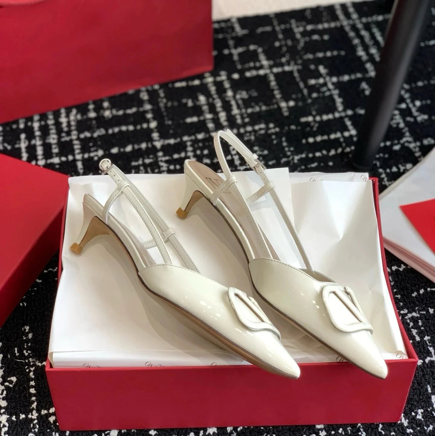 Valentino Garavani Signature Slingbacks 4