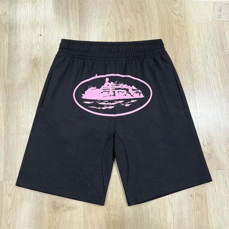 809 Black with Pink Print