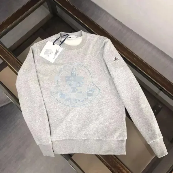 Moncler Logo Print White T-Shirt - 4