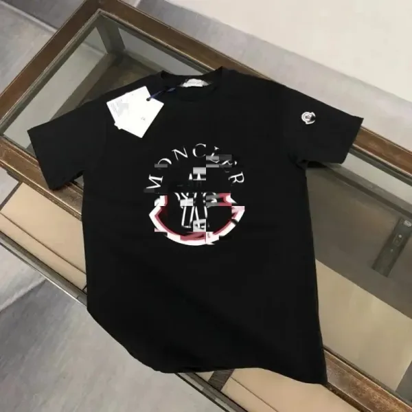 Moncler Logo Print White T-Shirt - 8