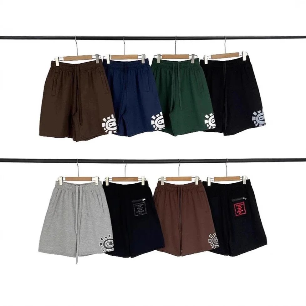 Sun Logo Drawstring Shorts - 001030